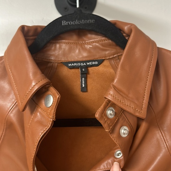 Super soft leather shirt with interior of suede - Picture 3 of 3